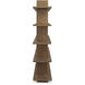 Casey Dark Brown Bookcase, Large